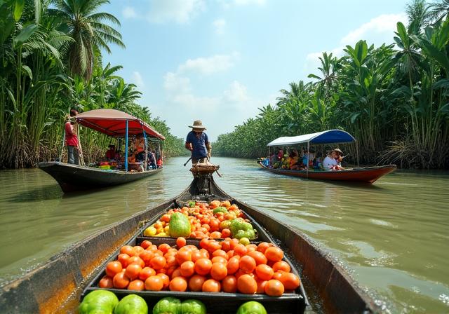 Exploring the lush Danang Delta
